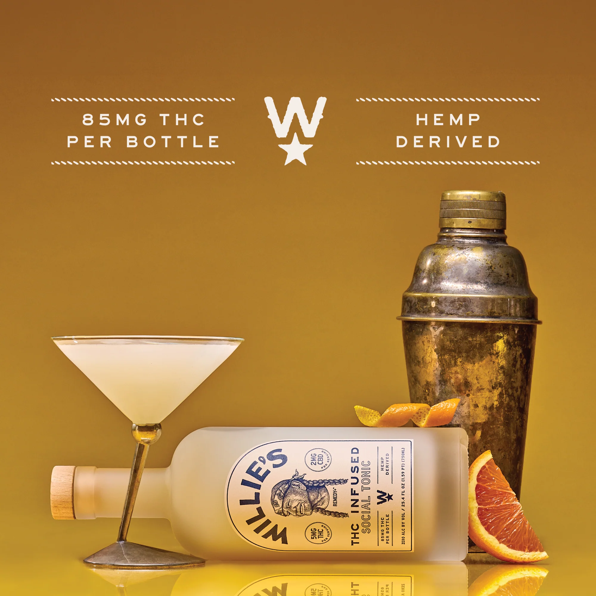 Willie's Remedy+ 5mg  Low Dose 750ml Bottle - Image 3